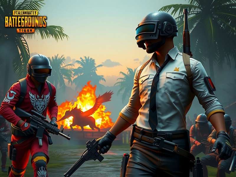 PUBG Bengal Tiger Game Cover